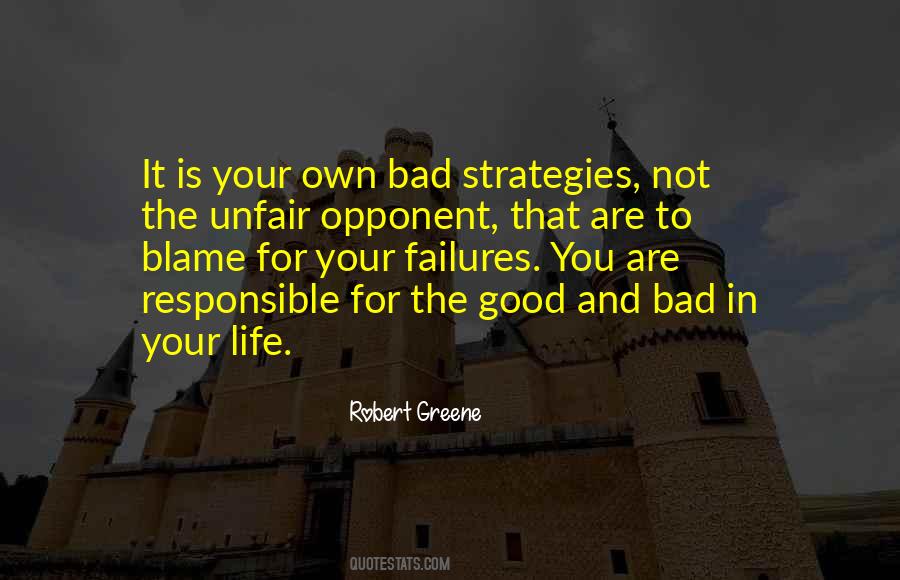 Good Opponent Quotes #35991