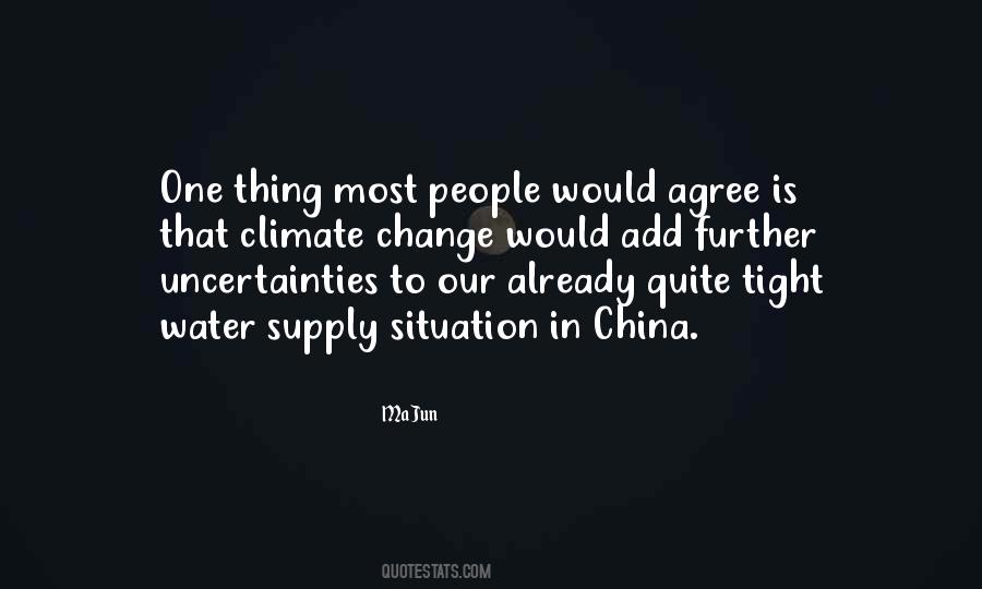Quotes About Water Supply #1692064