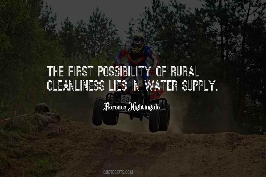 Quotes About Water Supply #1842086