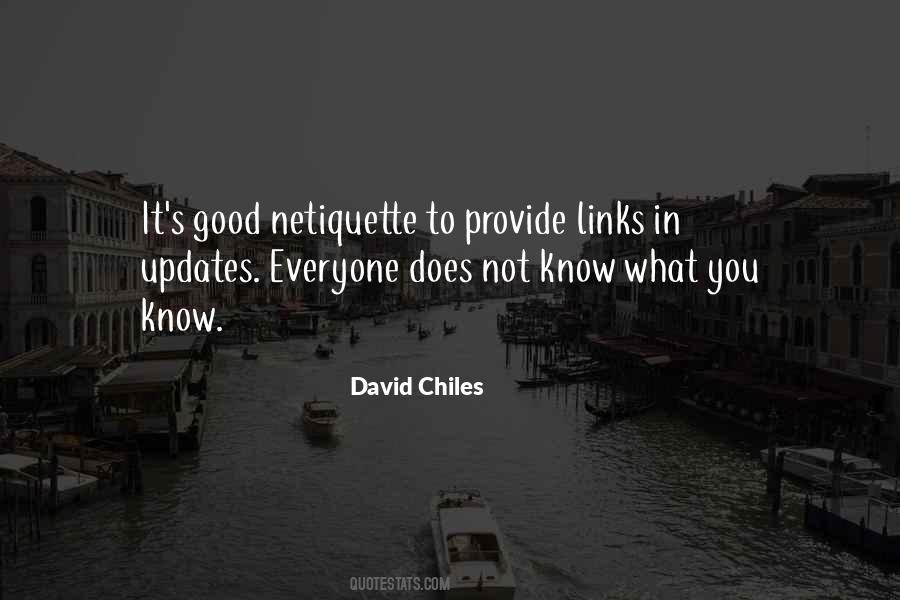 Rules Of Netiquette Quotes #1843508