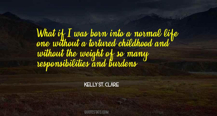 Quotes About Normal Life #1179049
