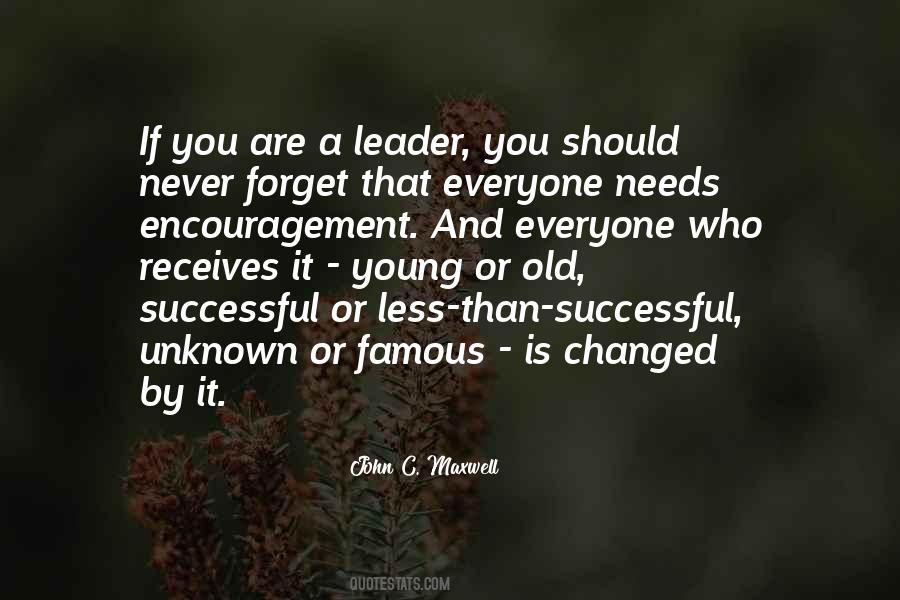 Successful Leader Quotes #577958