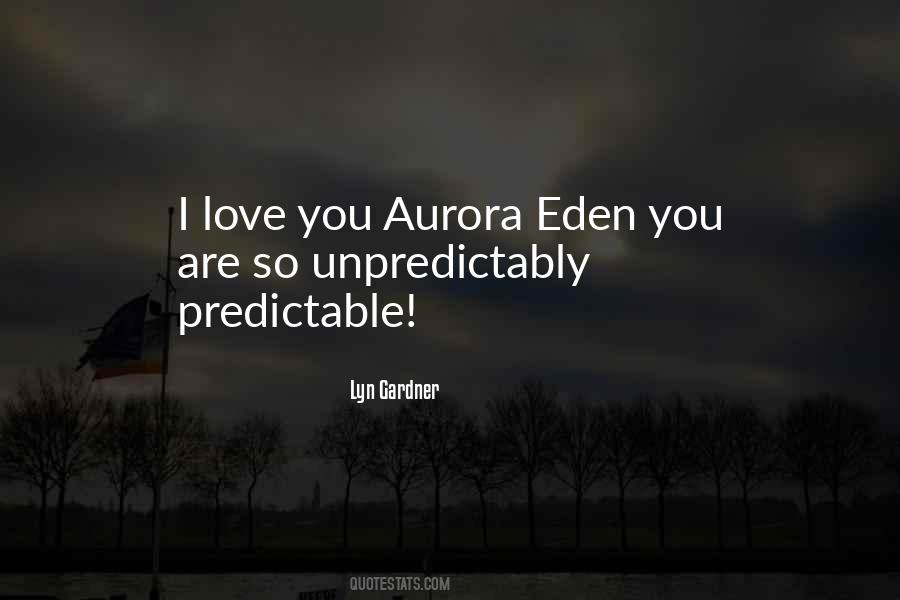 Quotes About Eden #1015660