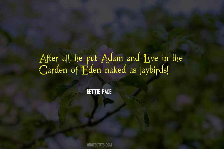 Quotes About Eden #125025