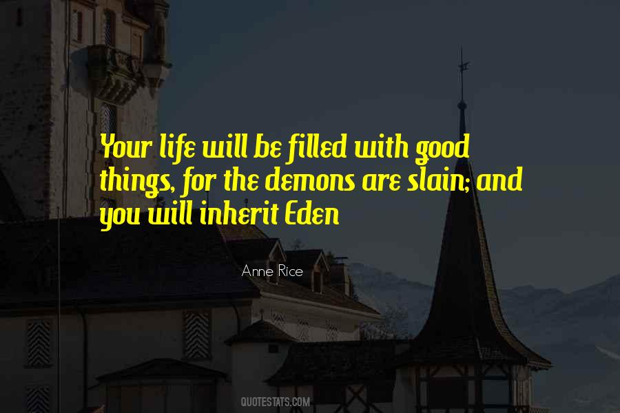 Quotes About Eden #1697529