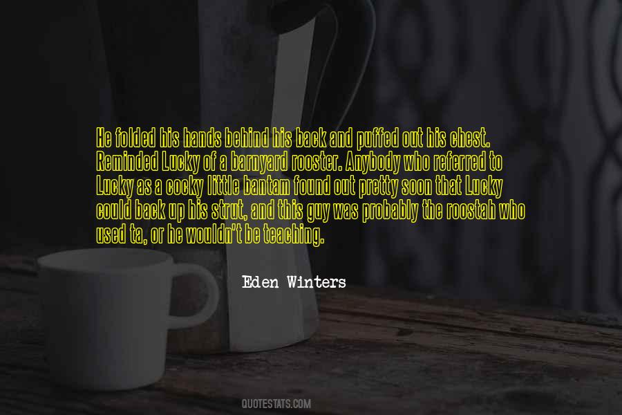 Quotes About Eden #195095