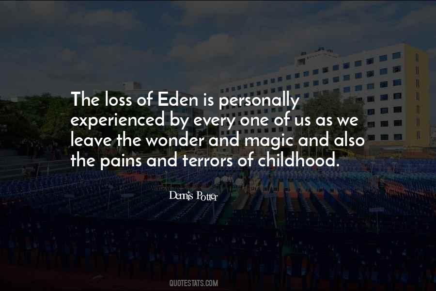 Quotes About Eden #58476
