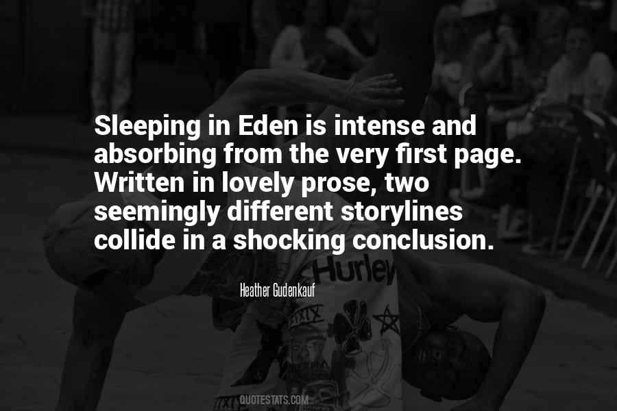 Quotes About Eden #903758