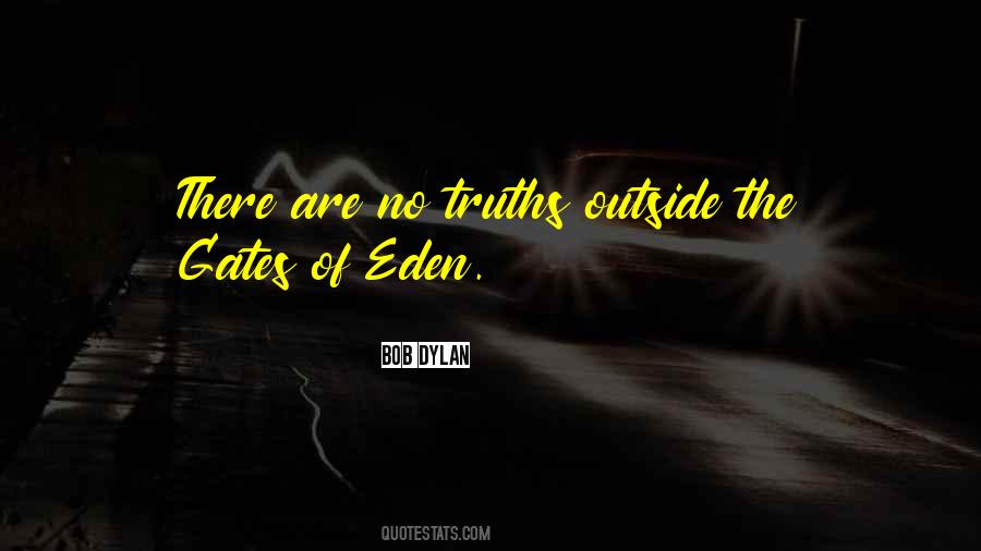 Quotes About Eden #999577