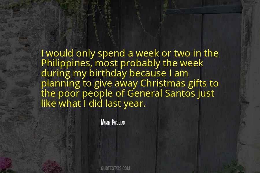 Gifts For Christmas Quotes #1370777