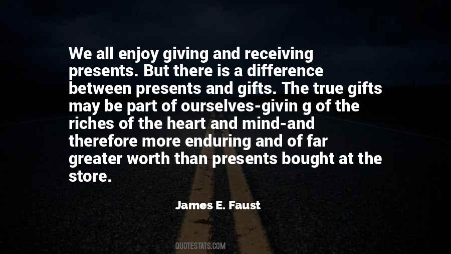 Gifts For Christmas Quotes #1498804