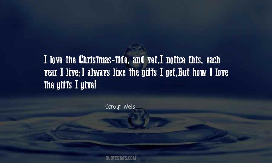 Gifts For Christmas Quotes #1583816