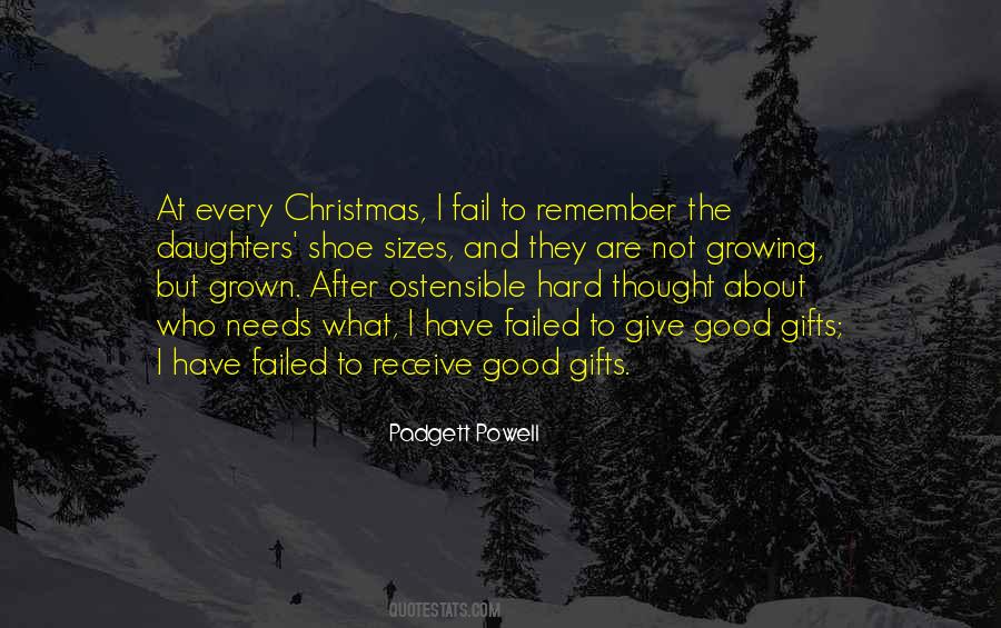 Gifts For Christmas Quotes #907373