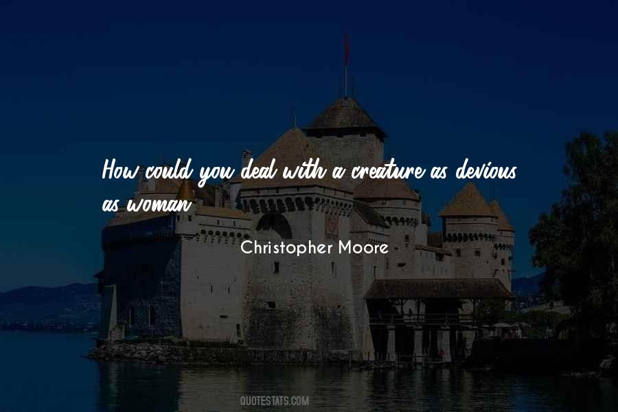 Quotes About Devious Woman #1711143