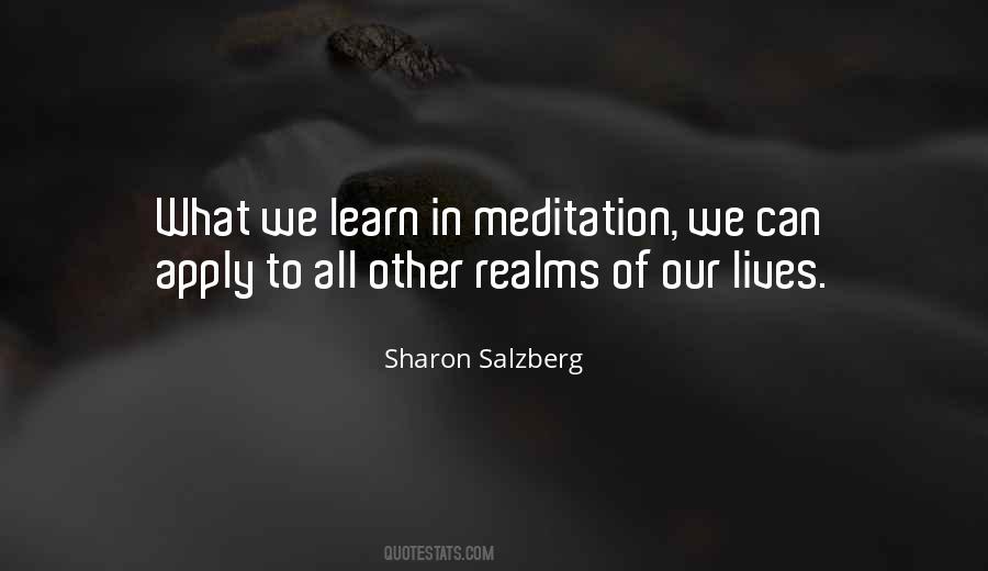 Quotes About Meditation #1583944