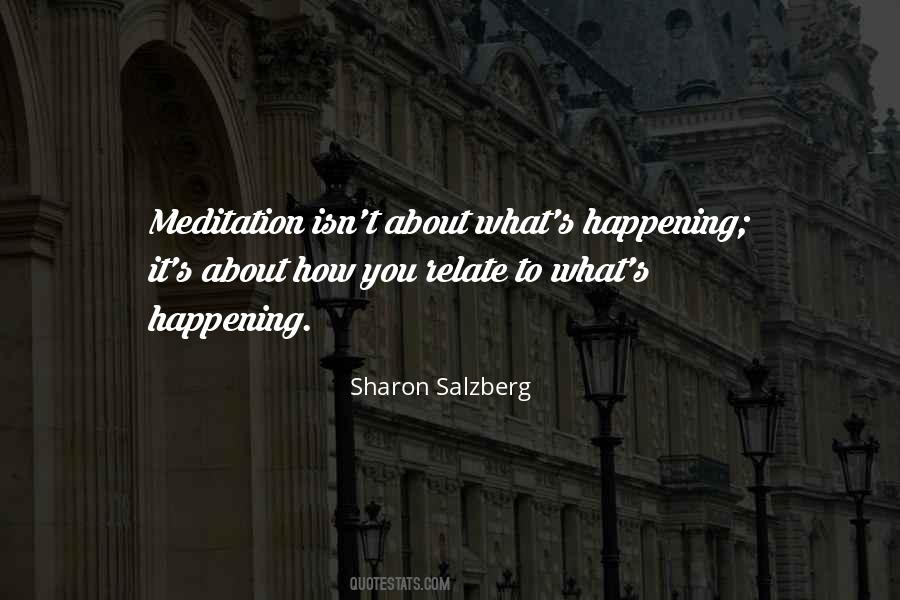 Quotes About Meditation #1662378