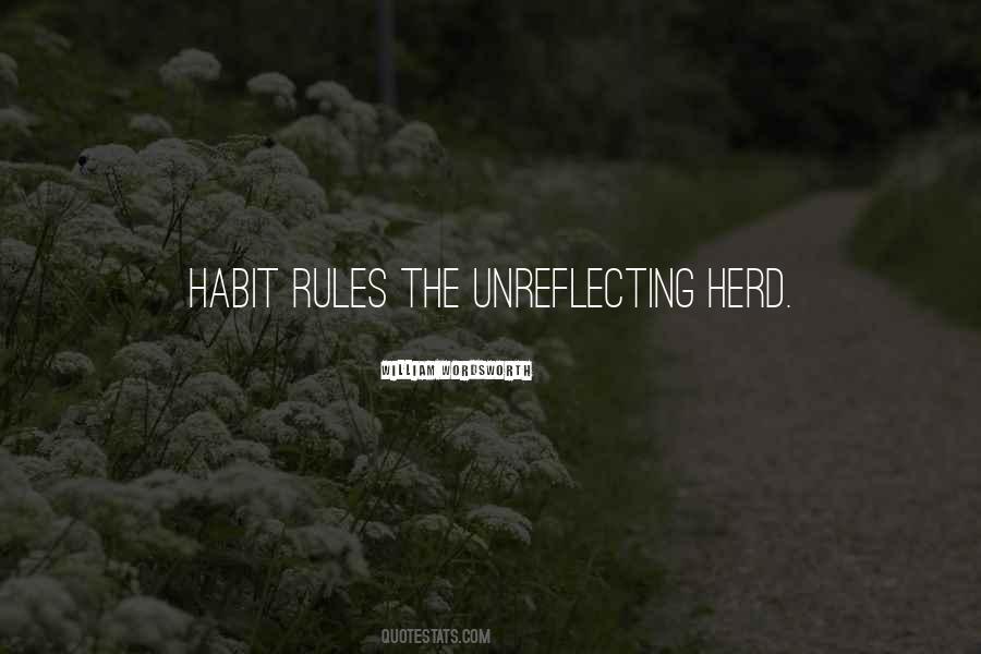 Unreflecting Herd Quotes #68588