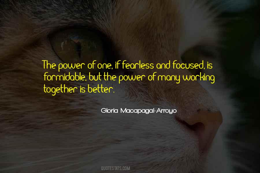 Quotes About Power Of One #954252