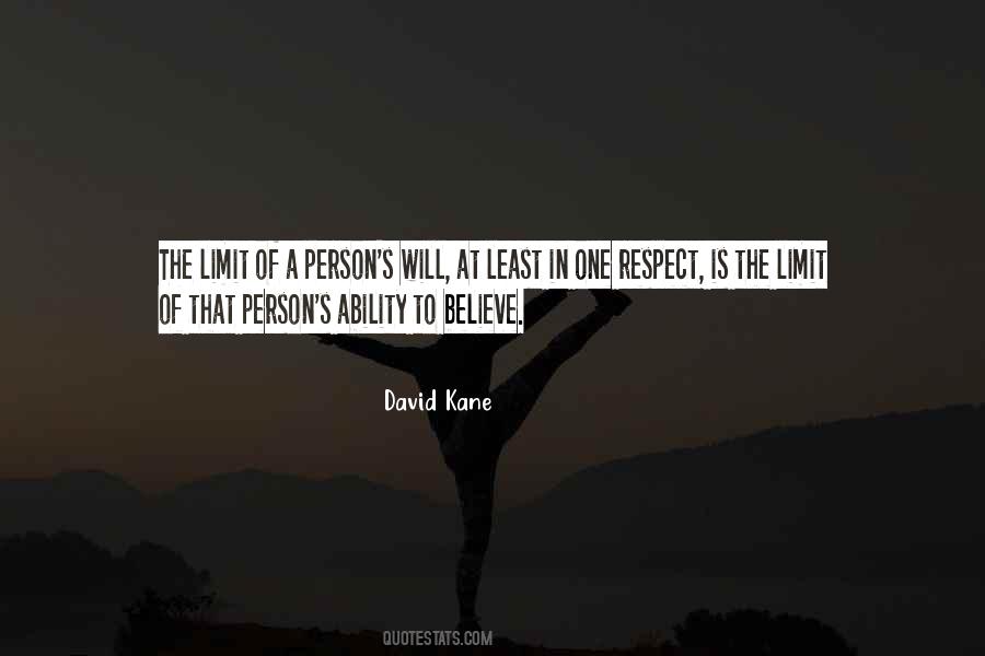 One Respect Quotes #669834