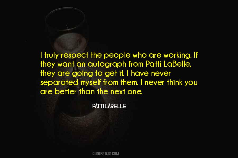 One Respect Quotes #81937