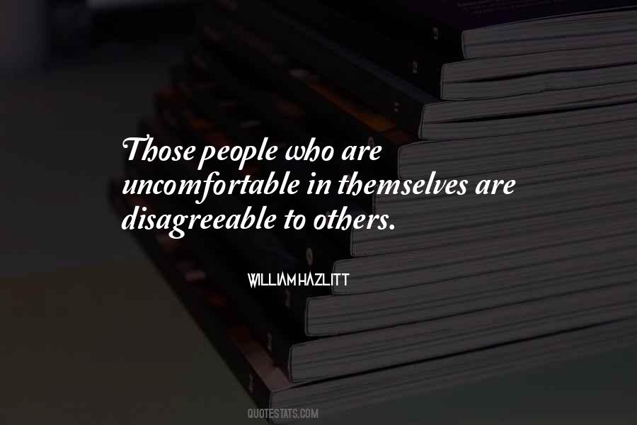 Disagreeable People Quotes #258455