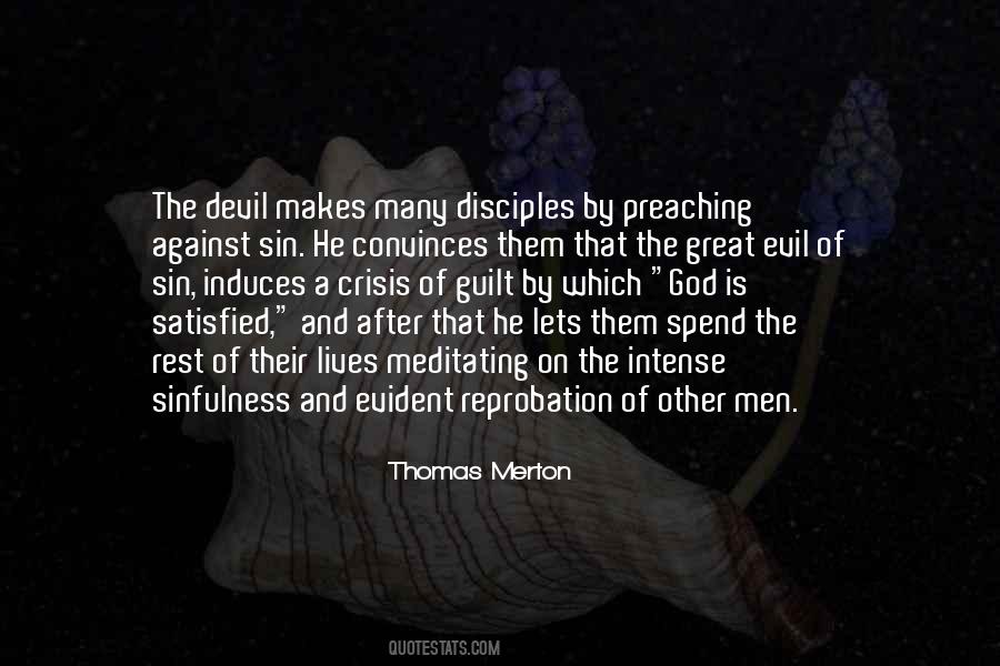 Quotes About Evil And The Devil #1579828