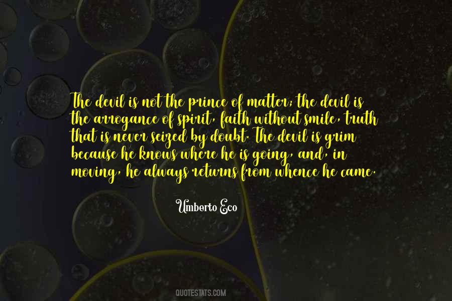 Quotes About Evil And The Devil #516407