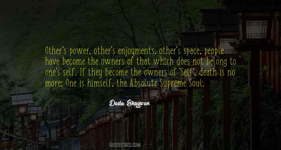 Supreme Soul Quotes #1268473
