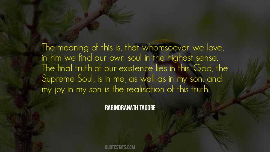 Supreme Soul Quotes #1497707