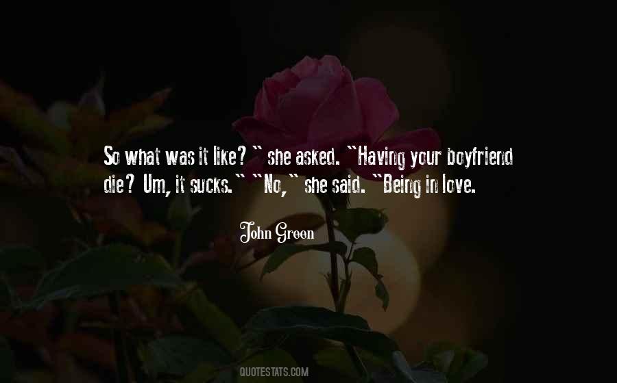 Quotes About Being In Love #1045912