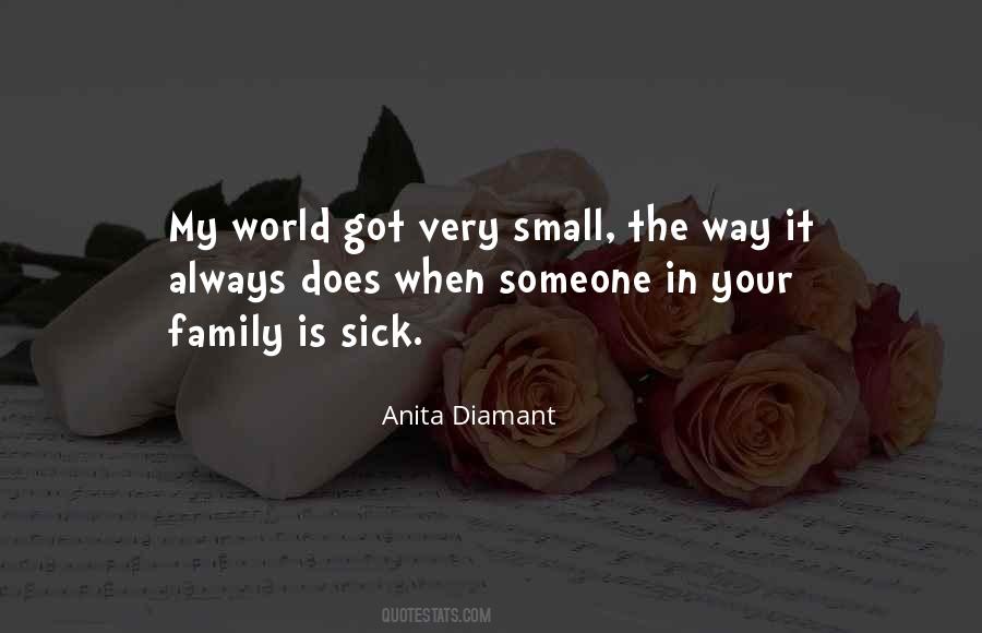 Quotes About The Sick World #1089222