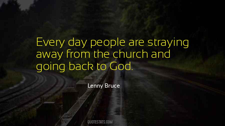 Back To God Quotes #1614880