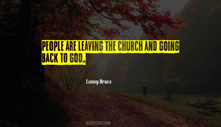 Back To God Quotes #1818398