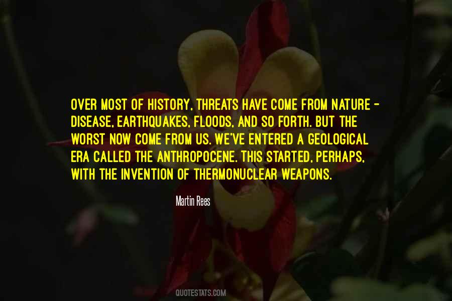 Quotes About Anthropocene #1340770