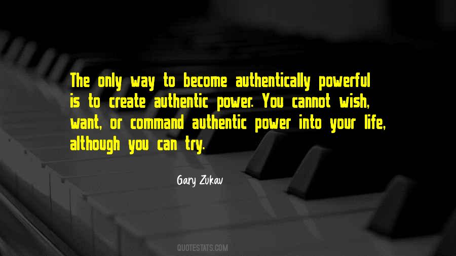 Quotes About Authentic Power #1702460