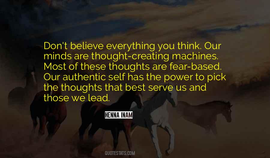 Quotes About Authentic Power #716972