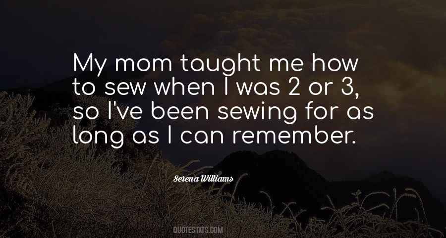 Quotes About Sewing #496895