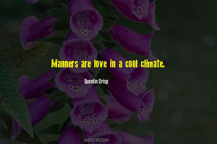 Quotes About Cool Climate #932701