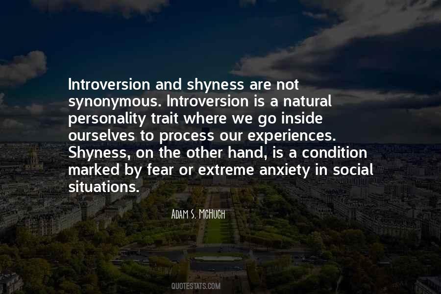 Quotes About Introversion #1362656