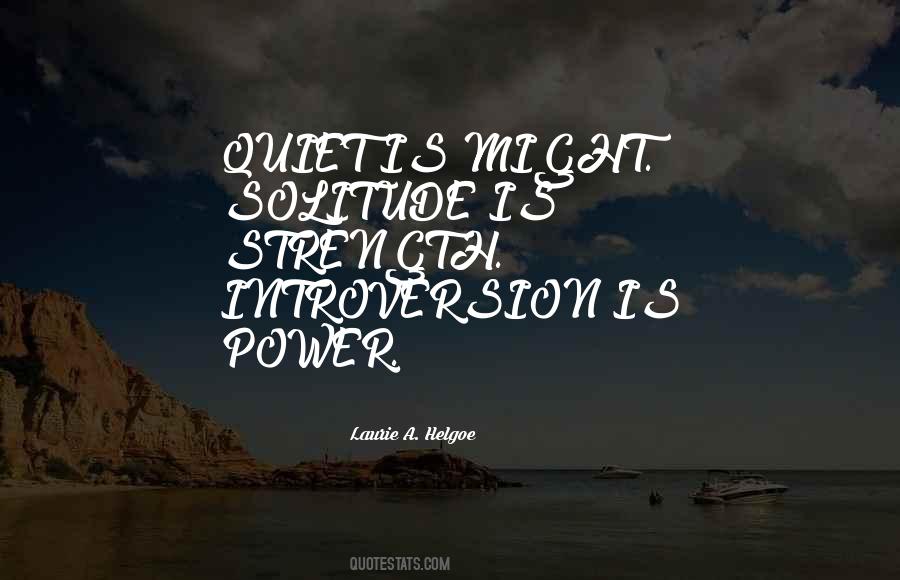 Quotes About Introversion #187638