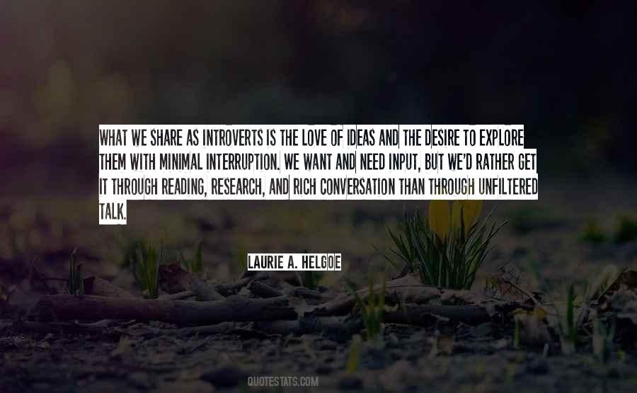 Quotes About Introversion #733416