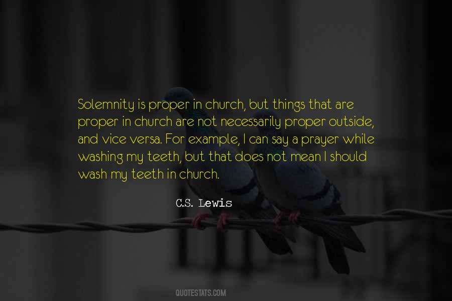 Quotes About Solemnity #1651071