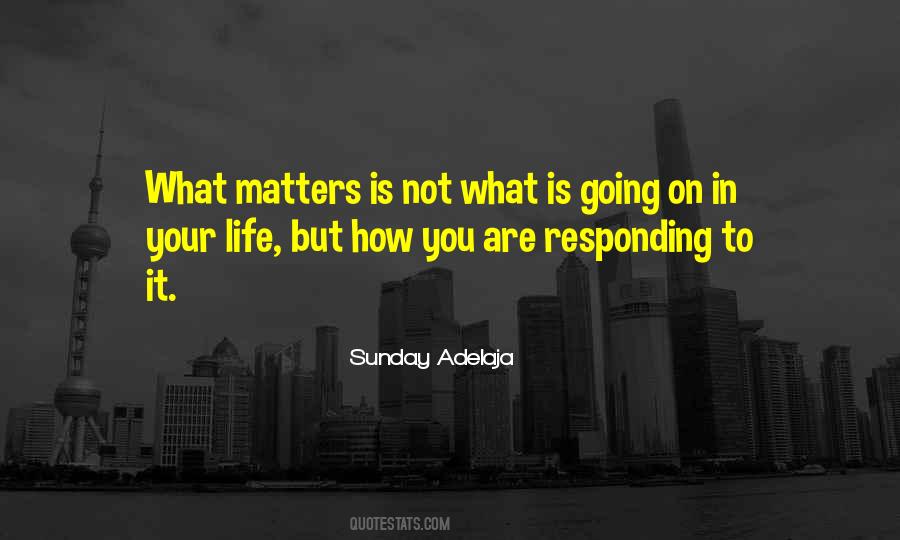 Quotes About Responding #1402136