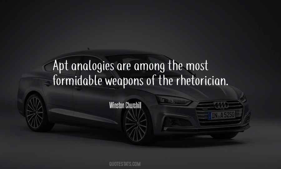 Quotes About Analogies #163823