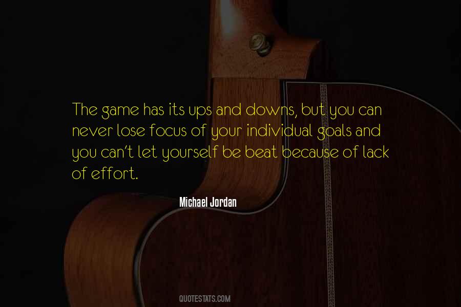 Quotes About Lack Of Effort #1001250