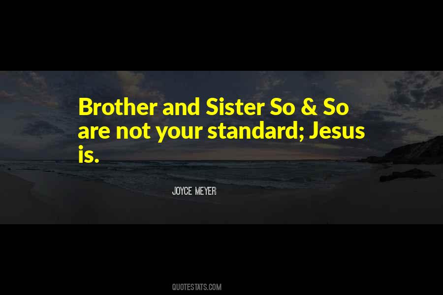 Quotes About Sister And Brother #13026
