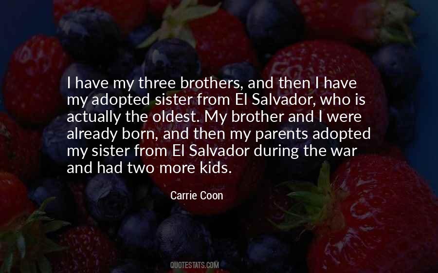 Quotes About Sister And Brother #132905