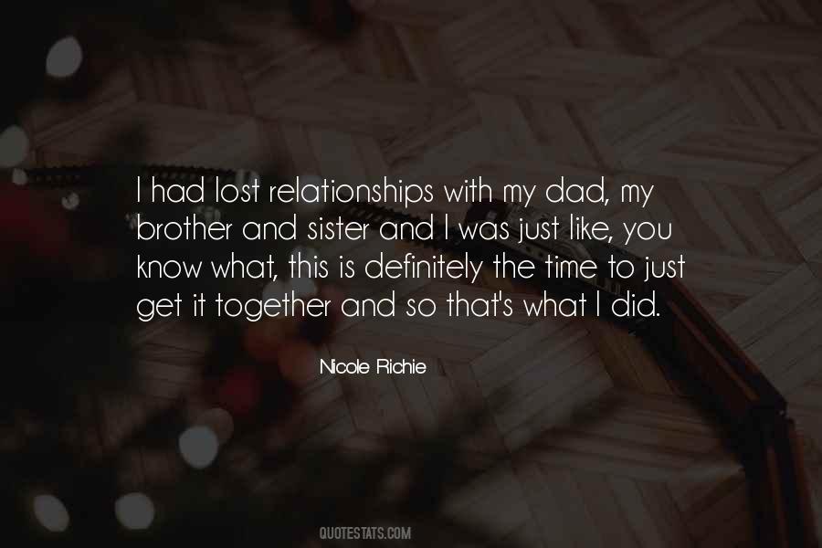 Quotes About Sister And Brother #551551