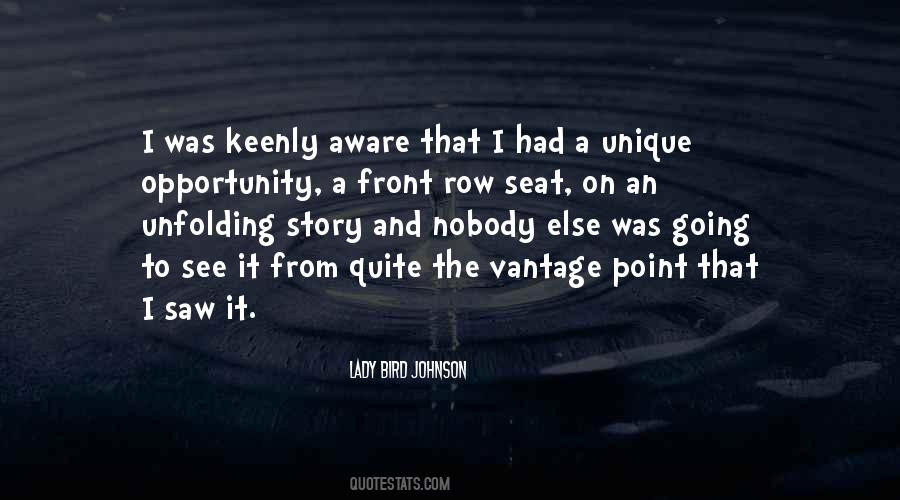 Quotes About Front Row #916001