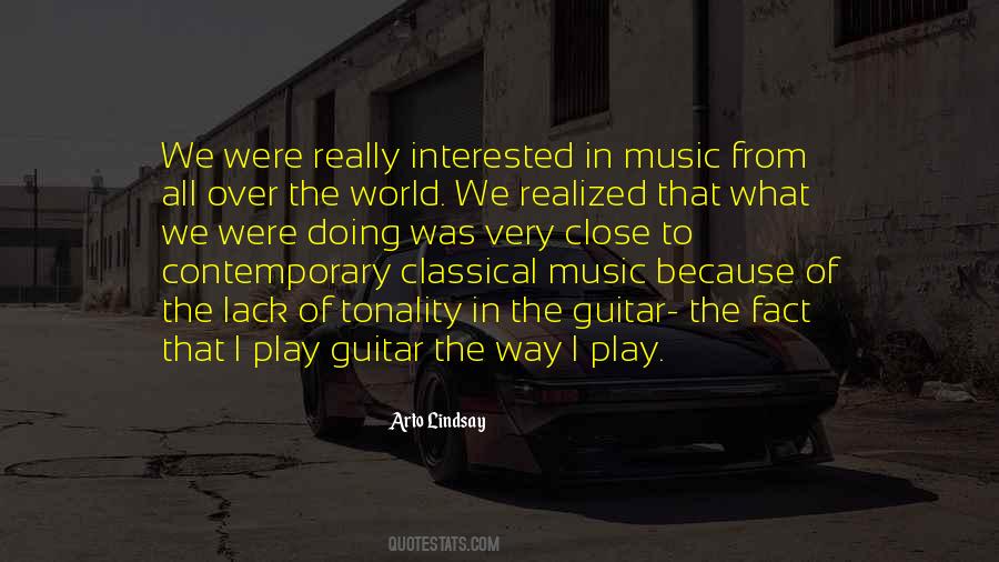 Quotes About Contemporary Music #737512